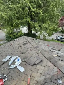 roofing repair and shingle replacement